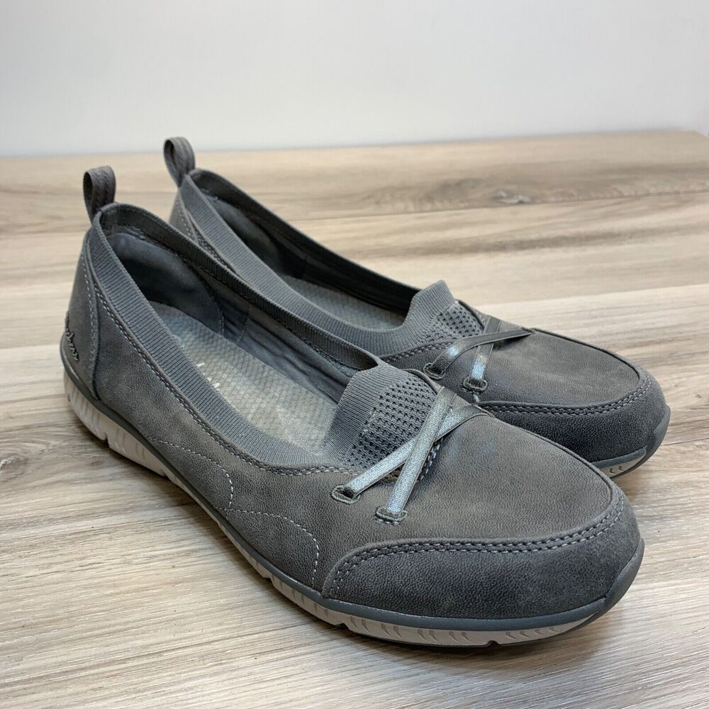 Skechers Be Cool Like Magic In Gray Slip On Comfort Shoes Flats Size 10